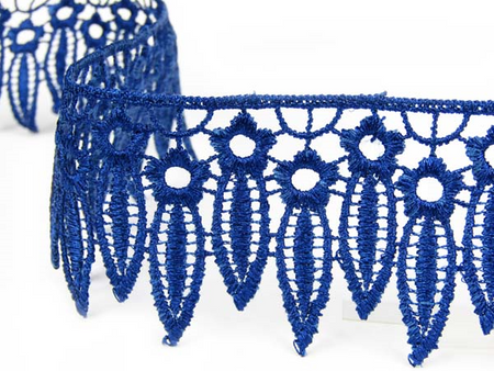 Koronka 5,8cm gipiurowa jeansowa