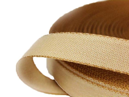 Taśma 12mm bawełniano-wiskozowa beż jasny