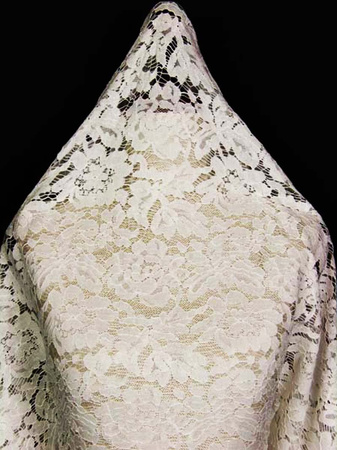 Koronka 150cm bawełnIano-wiskozowa ivory