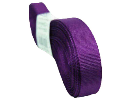 Wstążka 9mm tafta ciemnofioletowa