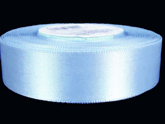 Wstążka 24mm atłas błękitna
