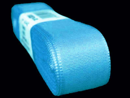 Wstążka 25mm tafta niebieski lazur