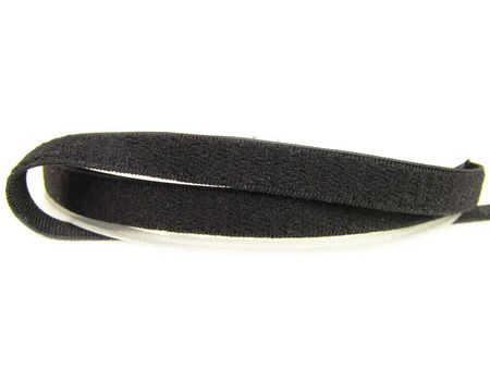 Taśma 8mm elastyczna matowa czarna