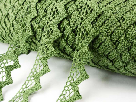 Koronka 3,3cm bawełniana szałwiowa