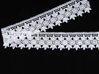 Koronka 6cm gipiurowa biała