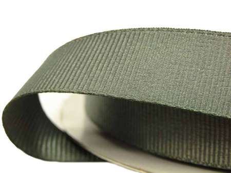 Taśma 15mm ryps poliestrowa grafit