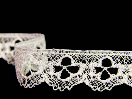 Koronka 1,5cm bawełniana biała