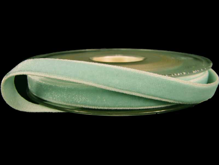 Aksamitka 9mm elastyczna mięta