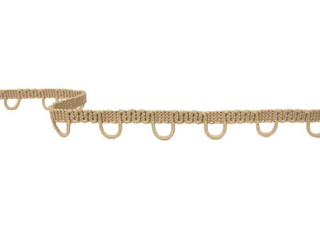 Taśma pętelkowa rzadka cielista