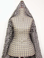 Tkanina 140cm gipiurowa PURE CHIC popiel