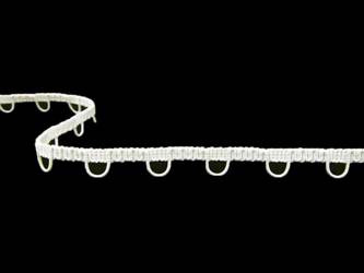 Taśma pętelkowa rzadka ivory