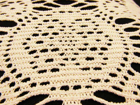 Koronka 170cm bawełniana ORNAMENT natural