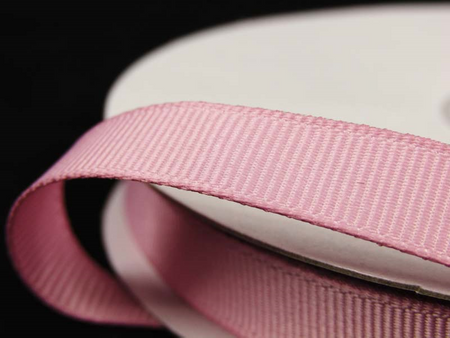 Taśma 9mm ryps poliestrowa antyczny róż