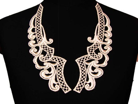 Dekolt gipiurowy natural