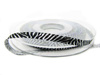 Wstążka 5mm lurex ZEBRA srebrna