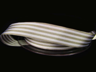 Taśma 16mm acetat STRIPES popiel