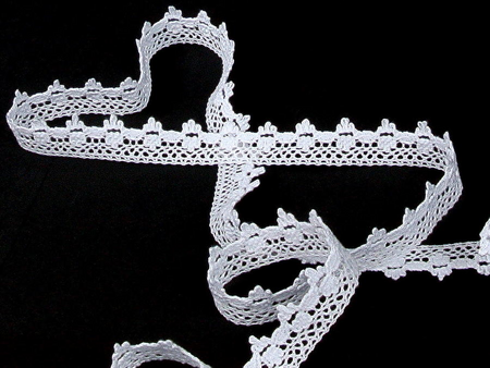 Koronka 2,1cm bawełniana biała