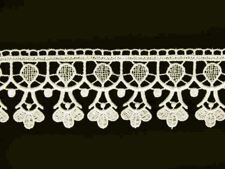 Koronka 6cm gipiurowa ecru