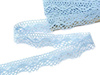 Koronka 2,7cm bawełniana błękitna