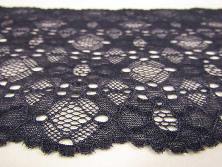 Wstawka 15cm elastyczna granat atrament