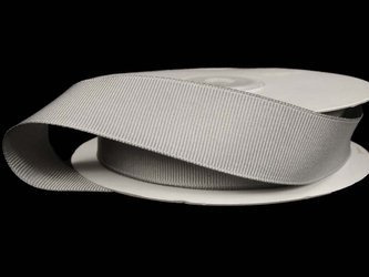 Taśma 21mm ryps poliestrowa popiel