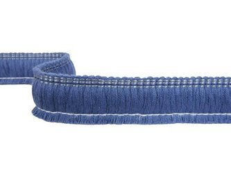 Taśma 3cm FRĘDZEL bawełna niebieska