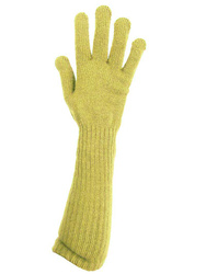 Rękawiczki dluga gładka khaki