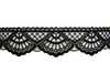 Koronka 4,5cm tiulowa czarna