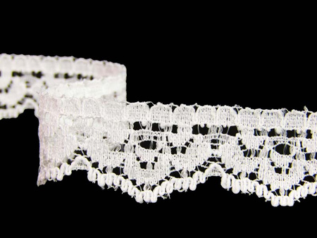 Koronka 1,8cm elastyczna biała
