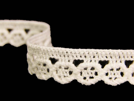 Koronka 0,9cm bawełniana ivory