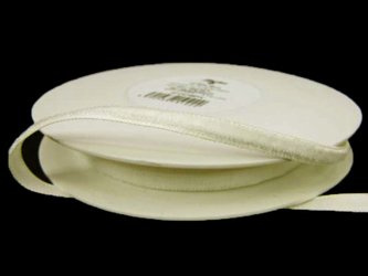 Aksamitka 5mm ivory