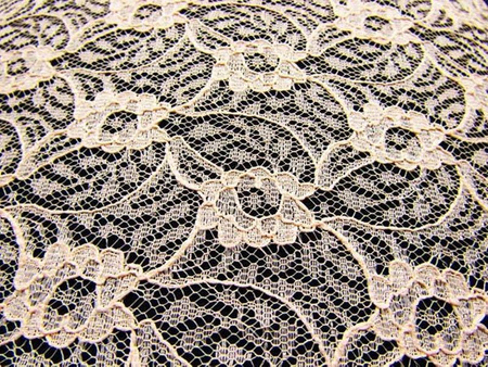 Koronka 145cm poliesterowa jasna cielista