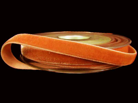 Aksamitka 9mm elastyczna rdza jasna