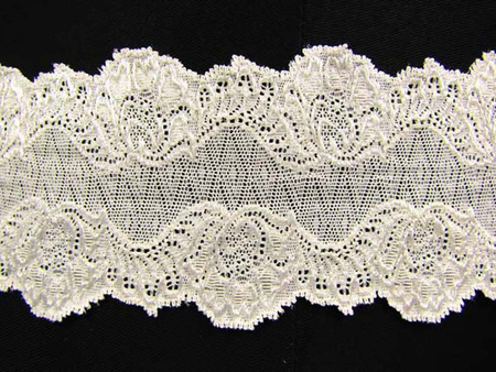 Wstawka 8cm elastyczna ivory