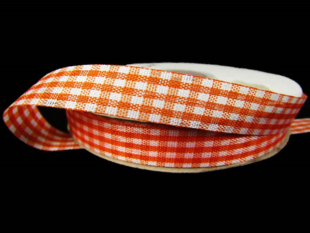 Wstążka 12mm PEPITO pomarańczowa