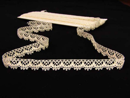 Koronka 1,4cm bawełniana naturalna