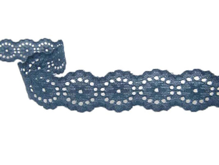 Wstawka 2,6cm elastyczna granat indygo