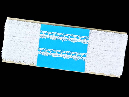 Koronka 1,5cm bawełniana biała