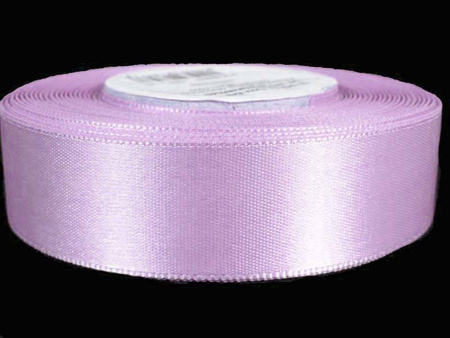 Wstążka 24mm atłas jasny fiolet