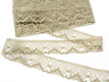 Koronka 4cm len natural
