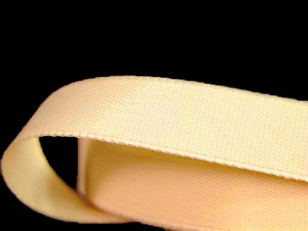 Wstążka 10mm atłas mat morela