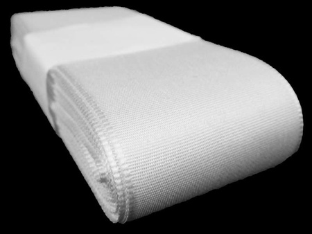 Wstążka 40mm tafta biała