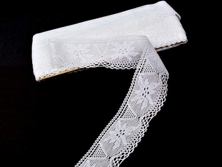Koronka 4,6cm bawełniana biała