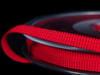 Taśma 4mm elastyczna ryps czerwona