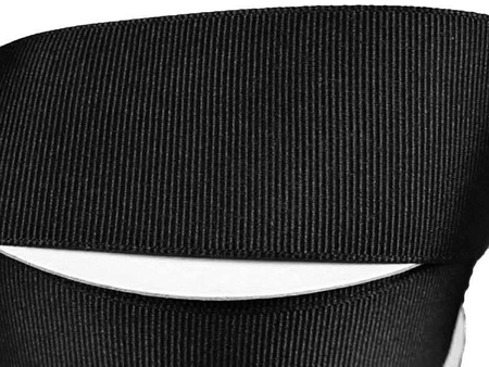 Taśma 38mm ryps poliestrowa czarna