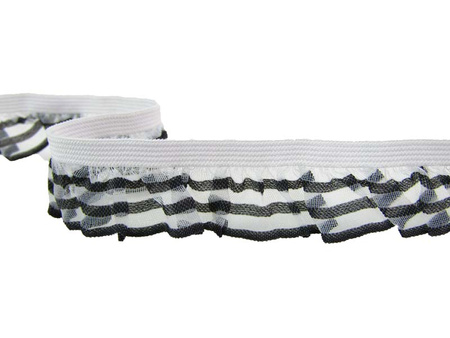Falbanka 22mm elastyczna w paski