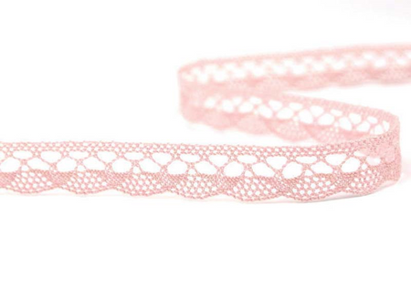 Koronka 1cm bawełniana brzoskwinia