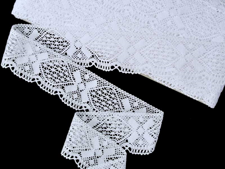 Koronka 4,2cm bawełniana biała