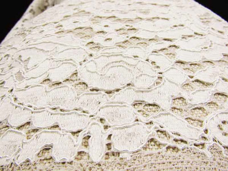 Koronka 160cm bawełnIano-wiskozowa ivory