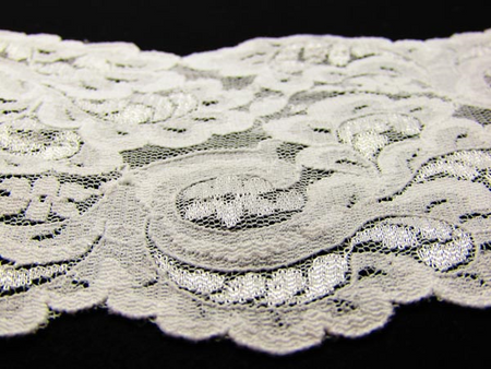 Wstawka 9cm stabilna biała